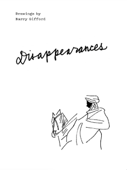 Picture of Disappearances by Barry Gifford