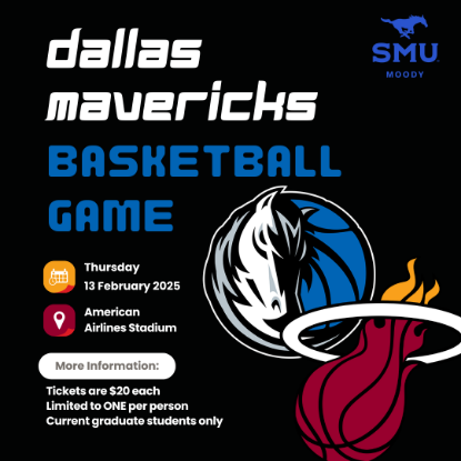 Picture of Moody Student Life Event: Dallas Mavericks Tickets